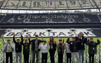 Minik Kartallar, BJK Vodafone Park’ta unutulmaz bir gün geçirdi